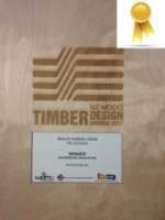 NZ Timber Awards - Bealey Lodge 2017